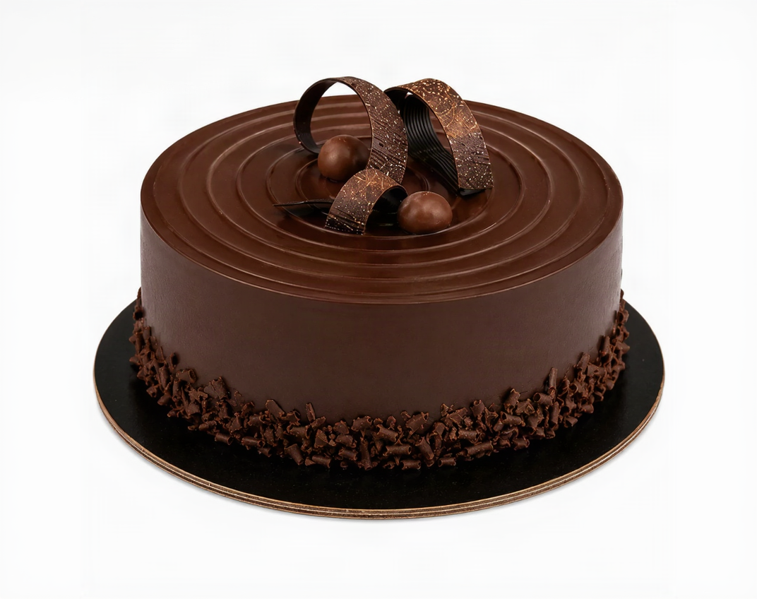 Luxury Mixed Flowers & Chocolate Truffle Cake Combo