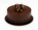 Luxury Mixed Flowers & Chocolate Truffle Cake Combo