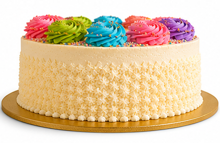 Pastel Rainbow Celebration Cake