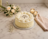 Pearl Elegance White Forest Anniversary Cake
