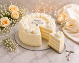 Pearl Elegance White Forest Anniversary Cake