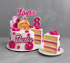 Personalized Barbie Princess Birthday Cake
