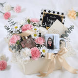 Personalized Pink Roses Memory Gift Hamper
