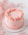 Pink Blossom Love Cake