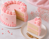 Pink Blossom Love Cake