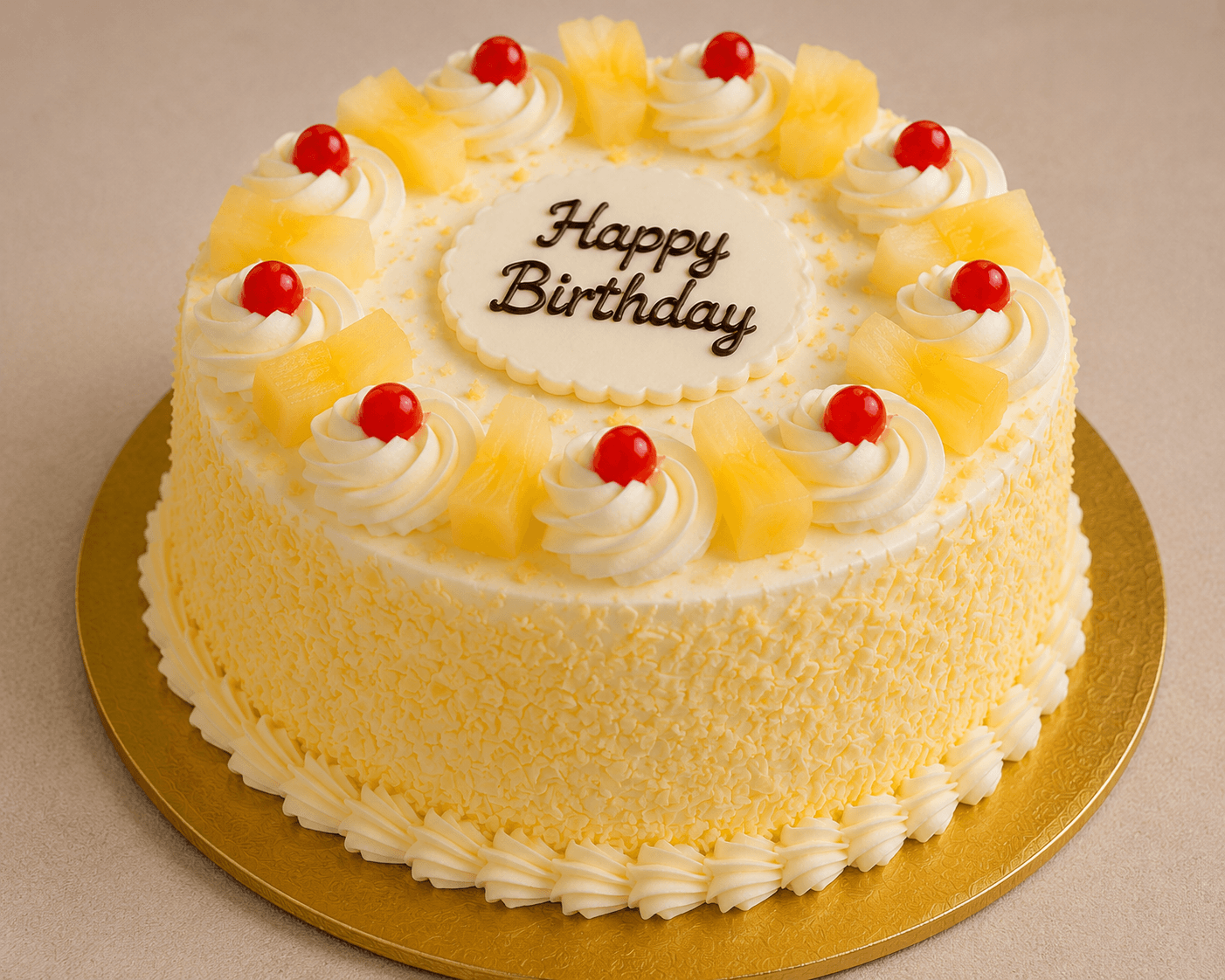 Pink Carnation & Pineapple Birthday Celebration Combo