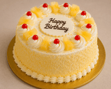 Pink Carnation & Pineapple Birthday Celebration Combo