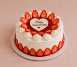 Pink Roses & Strawberry Anniversary Celebration Combo