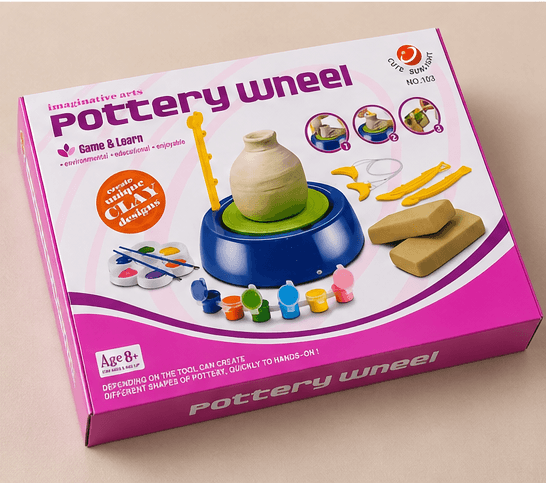 Pottery Wheel Clay Art & Craft Kit