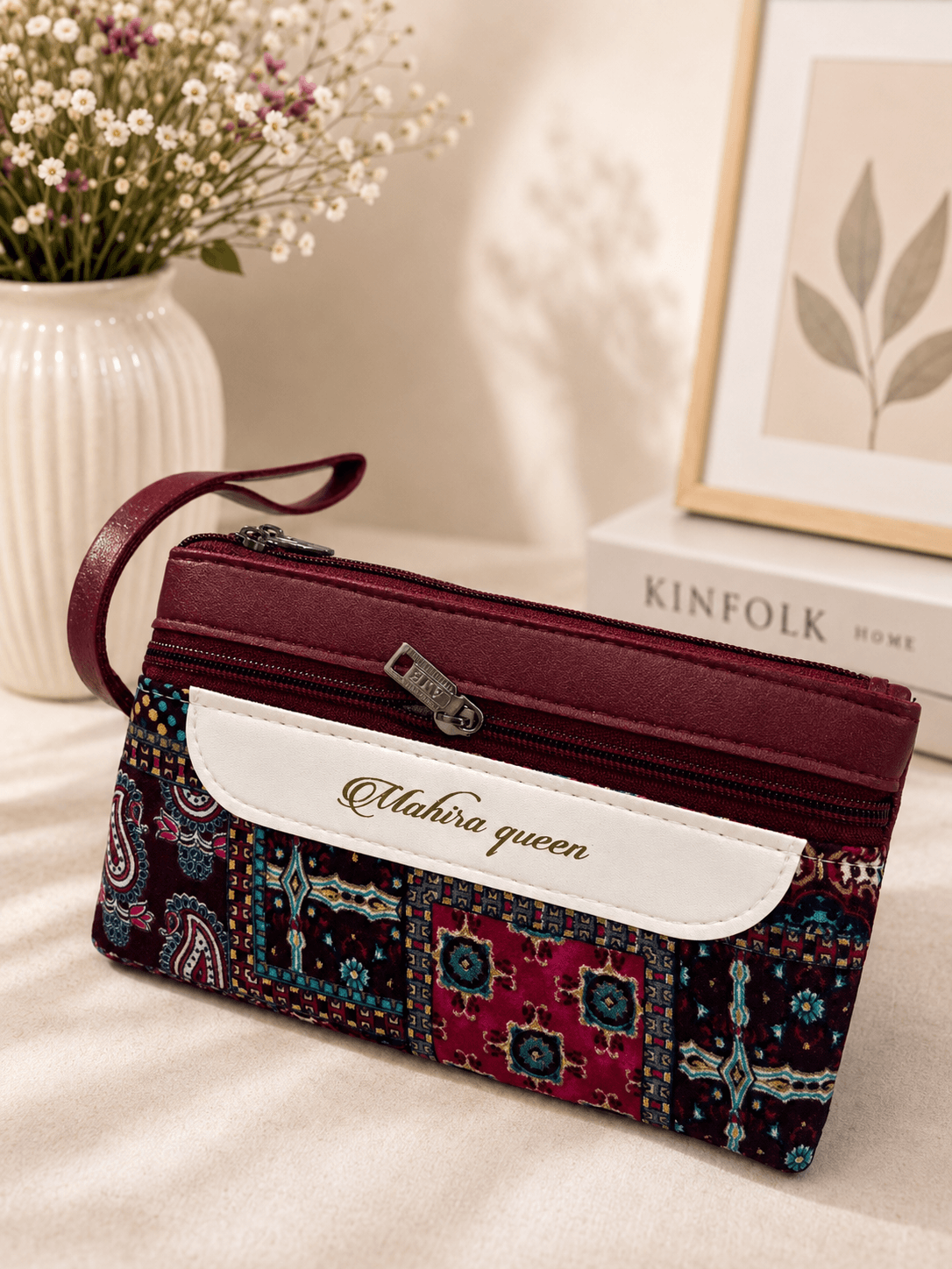 Luxury Red Fashion Gift Hamper with Sling Bag, Ferrero Rocher & Beauty Essentials