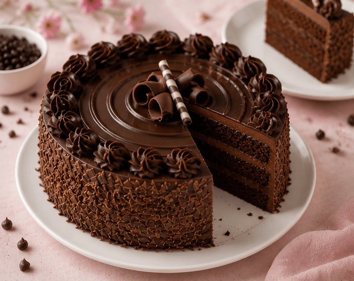 Premium Chocolate Truffle Delight Cake
