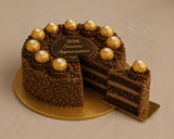 Premium Purple Orchids & Ferrero Chocolate Appreciation Combo