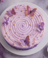 Lavender Butterfly Dream Cake
