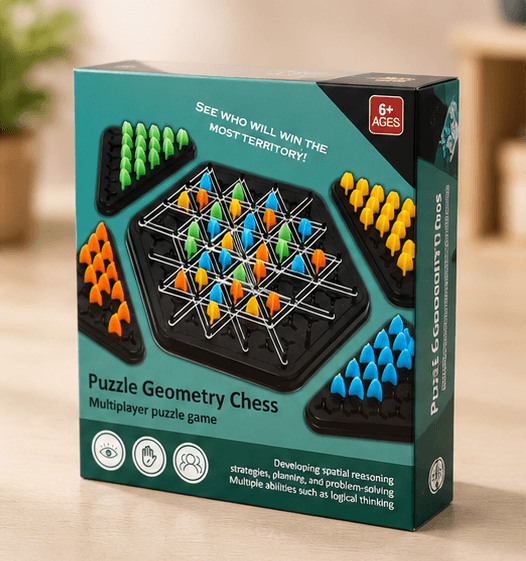 Puzzle Geometry Chess Strategy Board Game