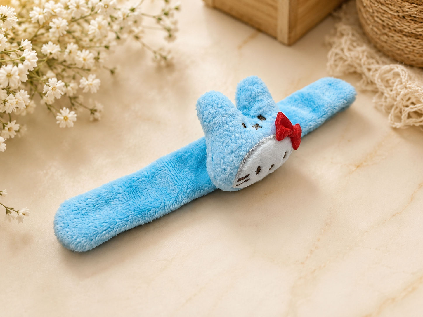 Hello Kitty Plush Slap Rakhi for Kids