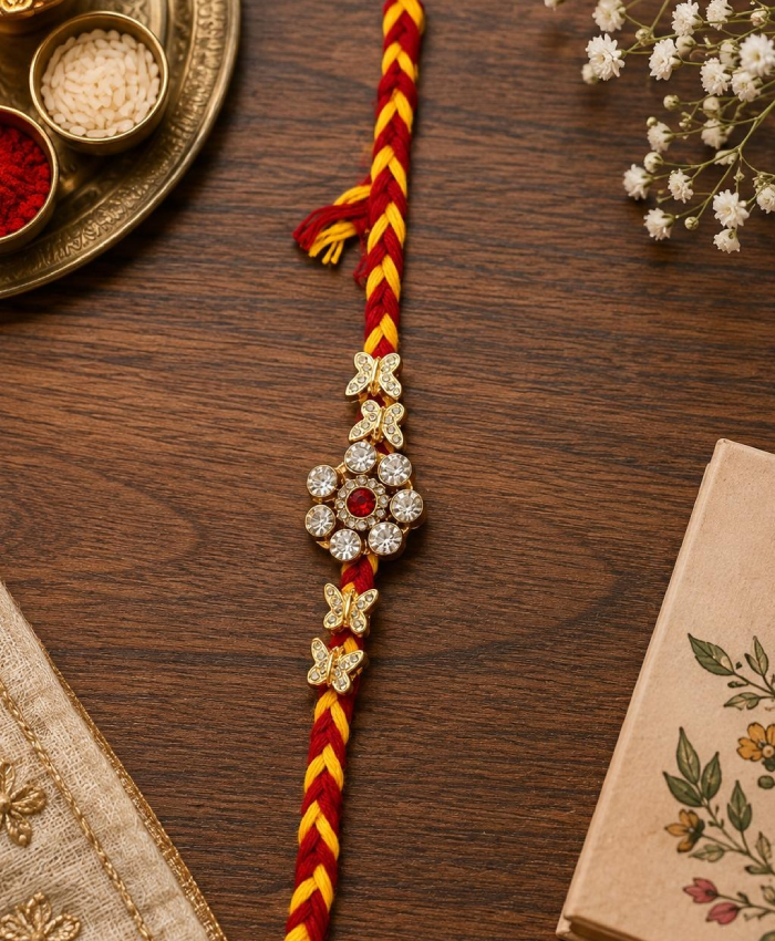 Rangrez Floral Radiance Rakhi