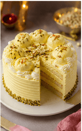 Rasmalai Burst Cake