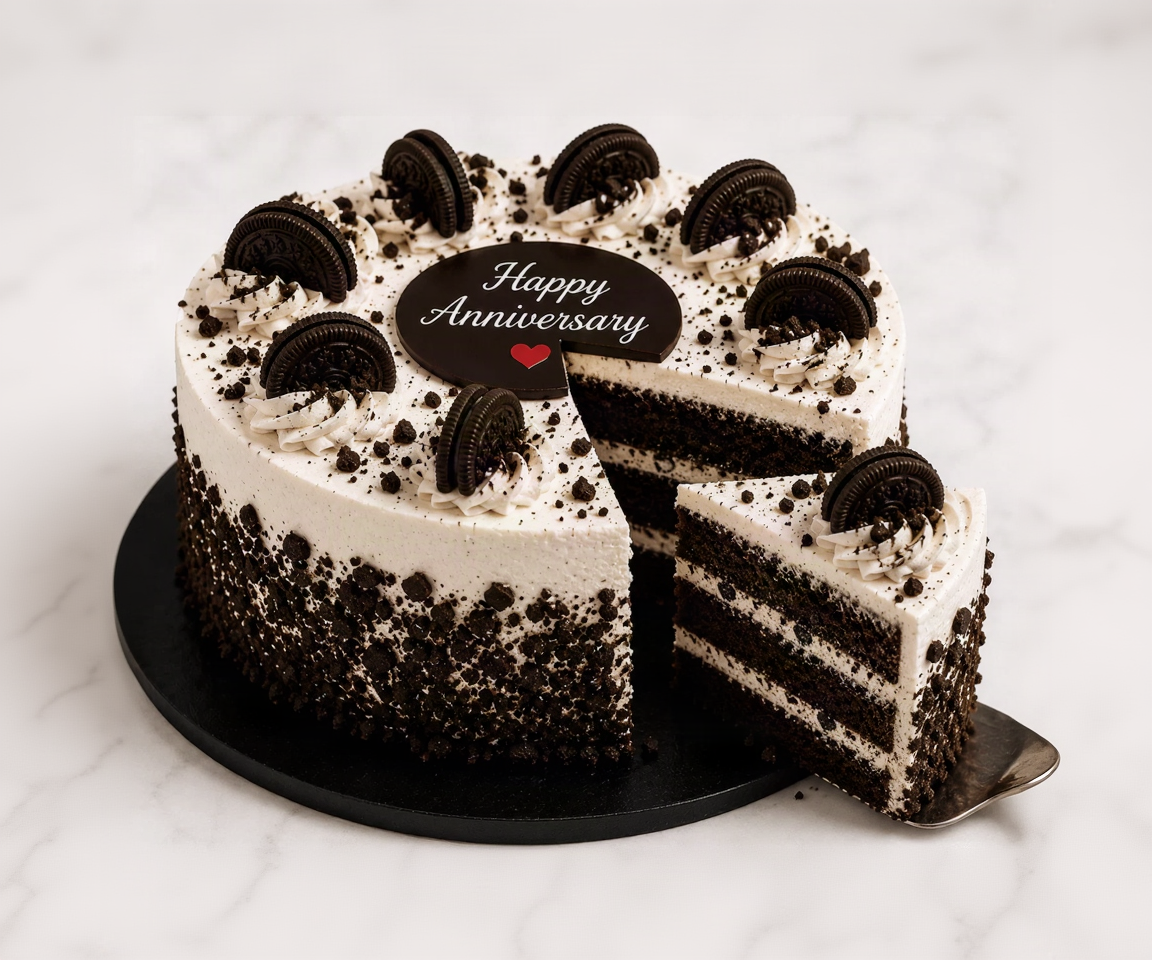 Red Roses & Oreo Anniversary Celebration Combo