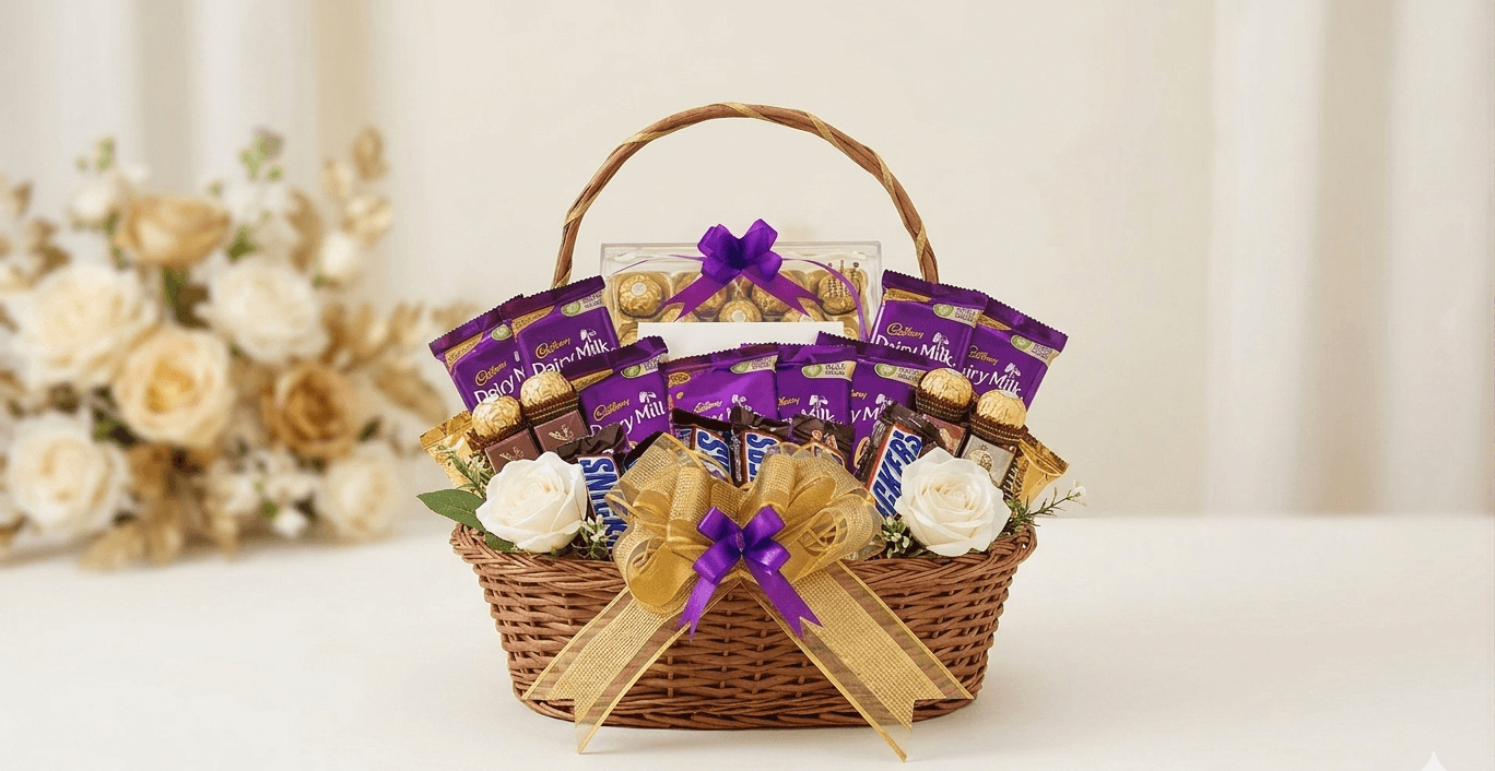 Royal Chocolate Celebration Basket