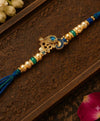 Royal Peacock Pearl Designer Rakhi