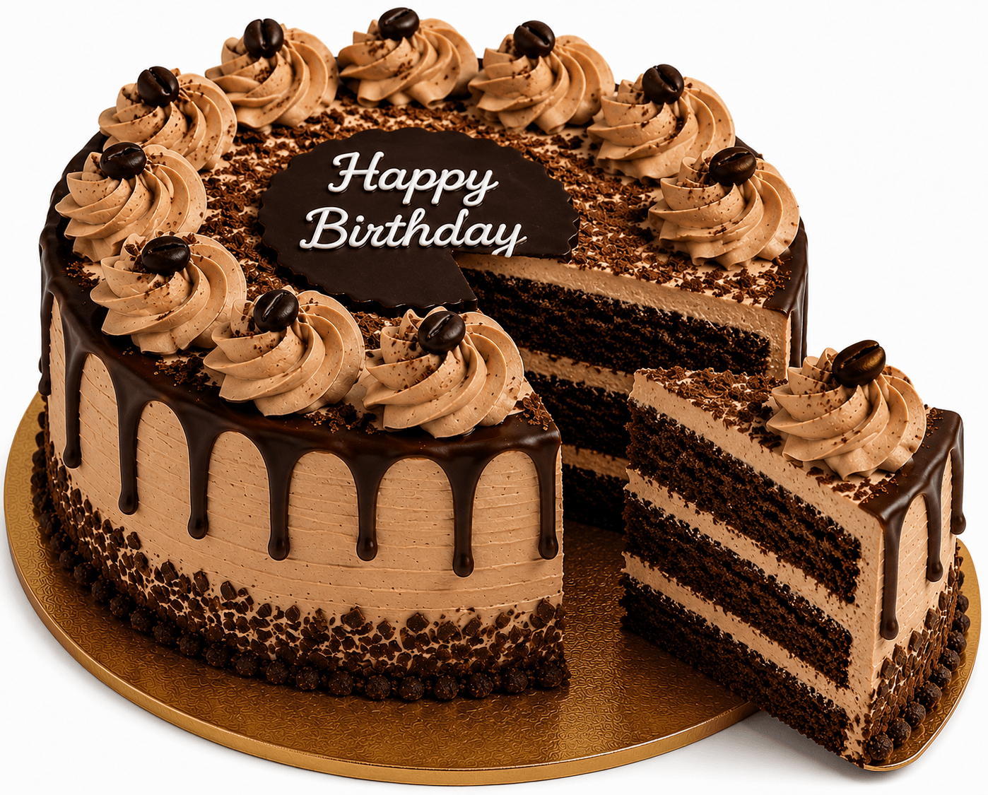 Royal Purple Orchids & Chocolate Truffle Birthday Combo