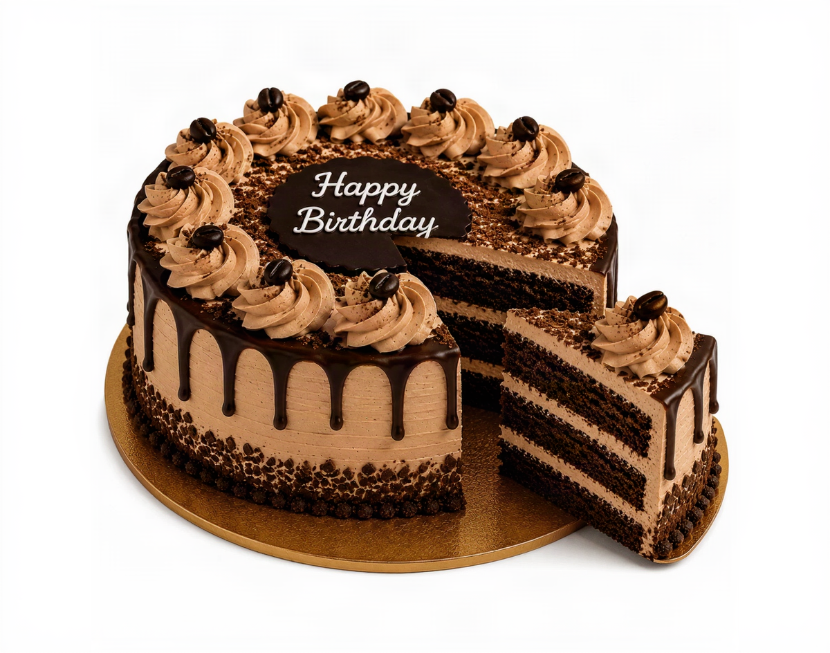 Royal Purple Orchids & Chocolate Truffle Birthday Combo