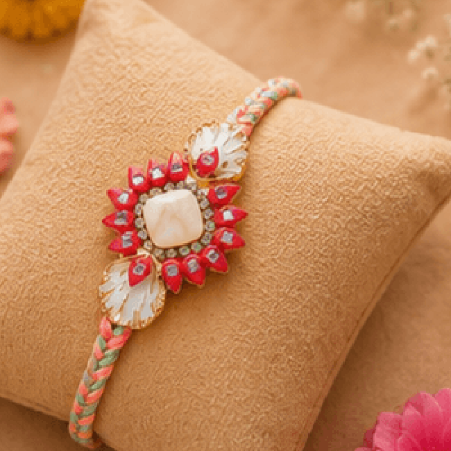 Ruby Floral Designer Rakhi