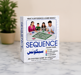 Sequence Strategy Board Game – English & Arabic Edition
