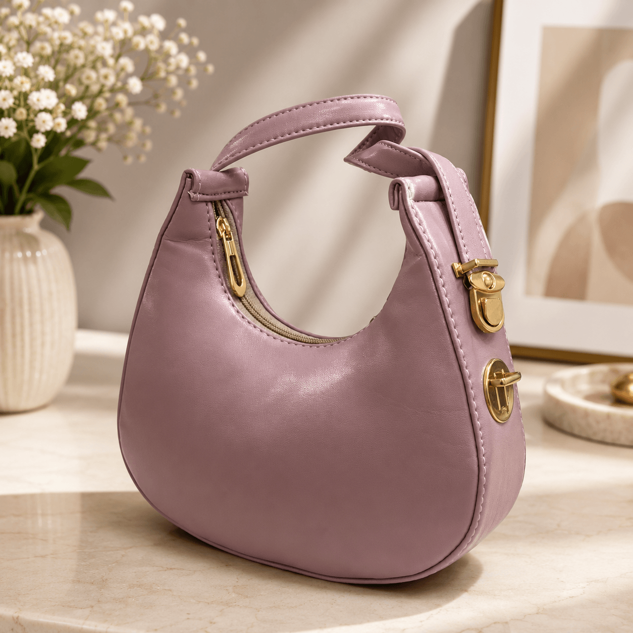 Premium Ladies Fashion Gift Hamper with Handbag, Wallet, Watch & Chocolates