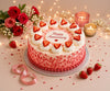 Strawberry Bliss Anniversary Cake