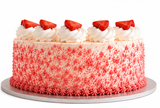 Strawberry Bliss Anniversary Cake