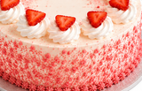 Strawberry Bliss Anniversary Cake