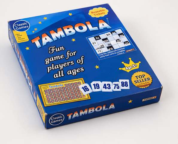 Classic Tambola Board Game with Reusable Tickets