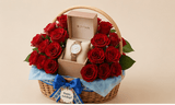 Timeless Love Titan Rose Gift Basket