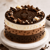 Triple Chocolate Fantasy Cake