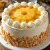 Tropical Pineapple Delight Cream Cake