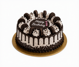 Vibrant Gerberas & Oreo Chocolate Cake Combo