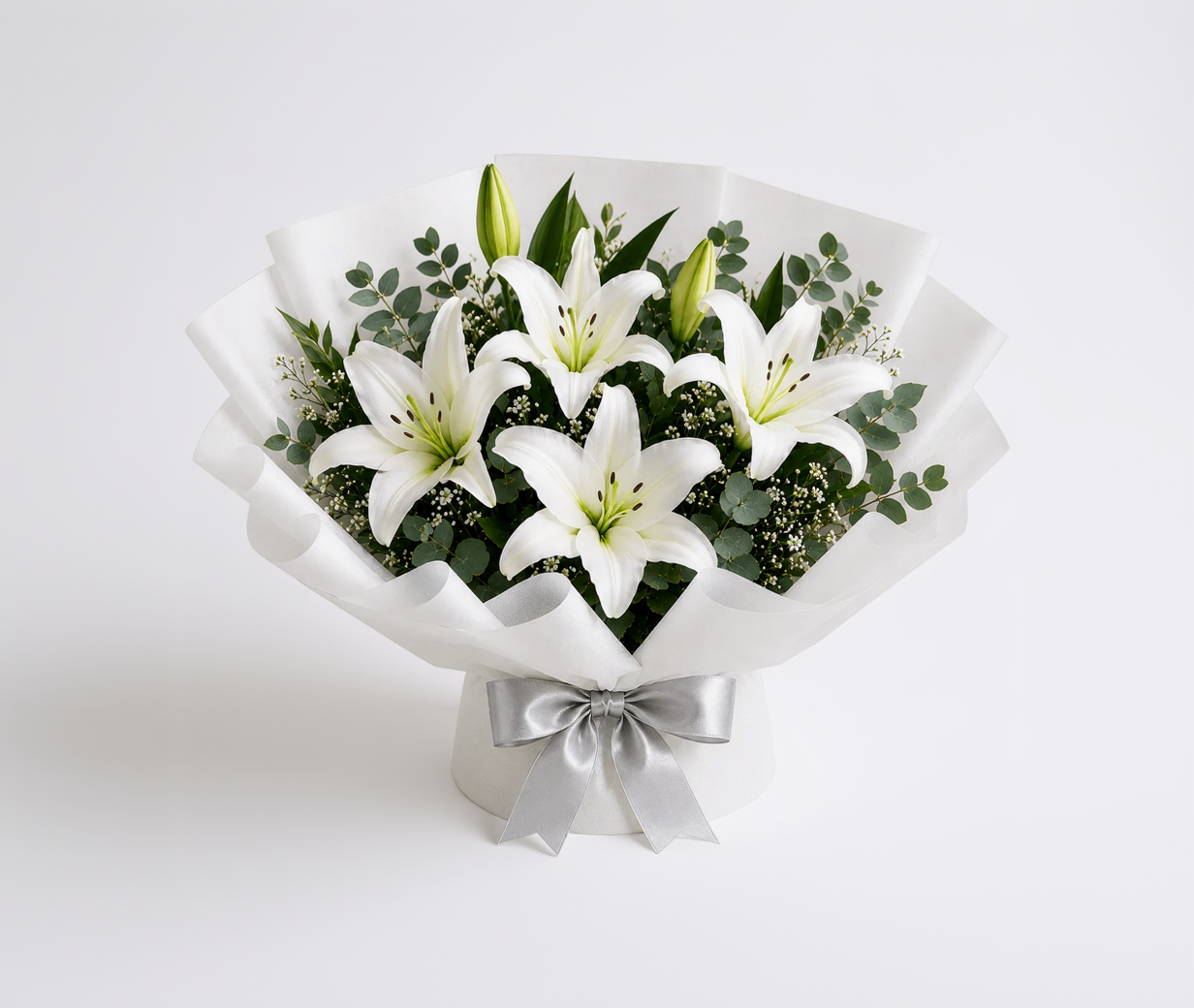 White Lilies & Chocolate Leadership Appreciation Combo