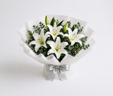 White Lilies & Chocolate Leadership Appreciation Combo