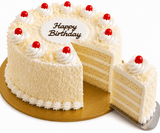 White Roses & White Forest Birthday Celebration Combo