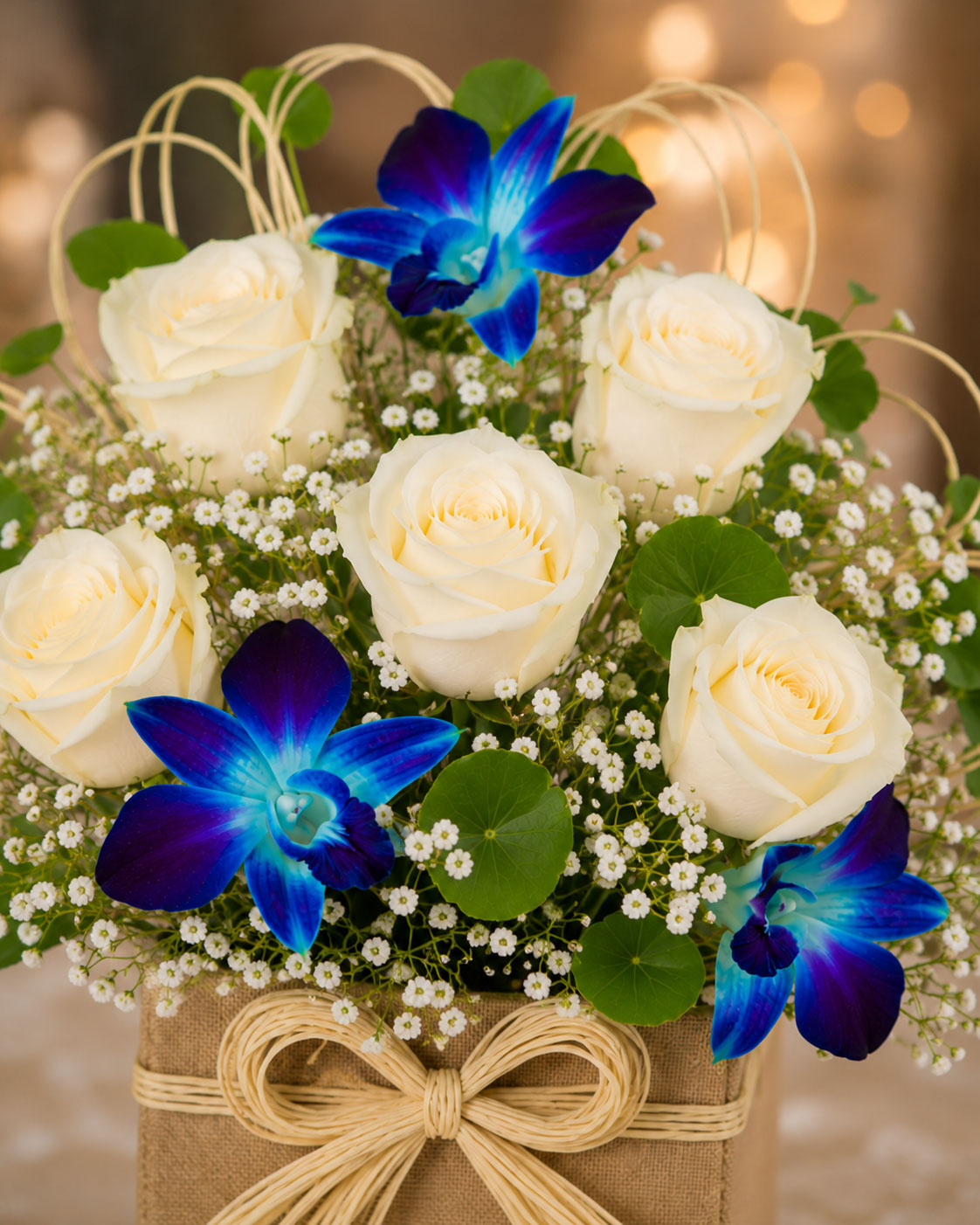 Mystical Land Roses & Orchids Potli