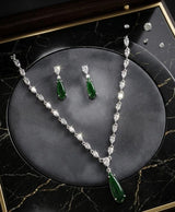 Emeraldé Teardrop Elegance Jewellery Set