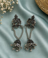 Elephant Chain Jhumka Dangle Earrings