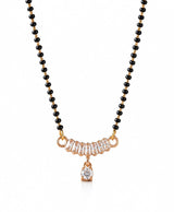 Radiant Crystal Curve Mangalsutra
