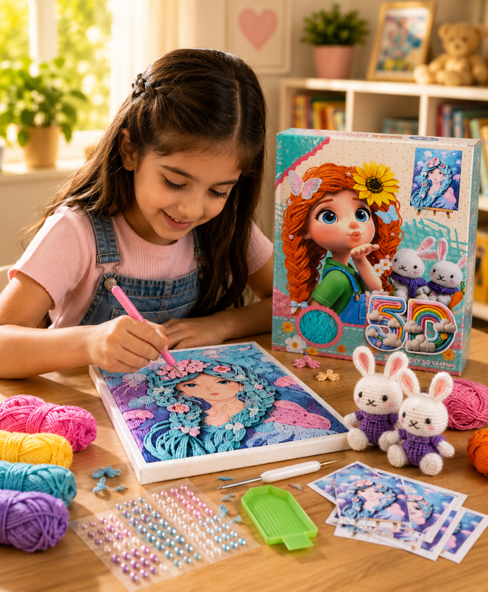 RainbowCraft 5D Yarn Art Studio