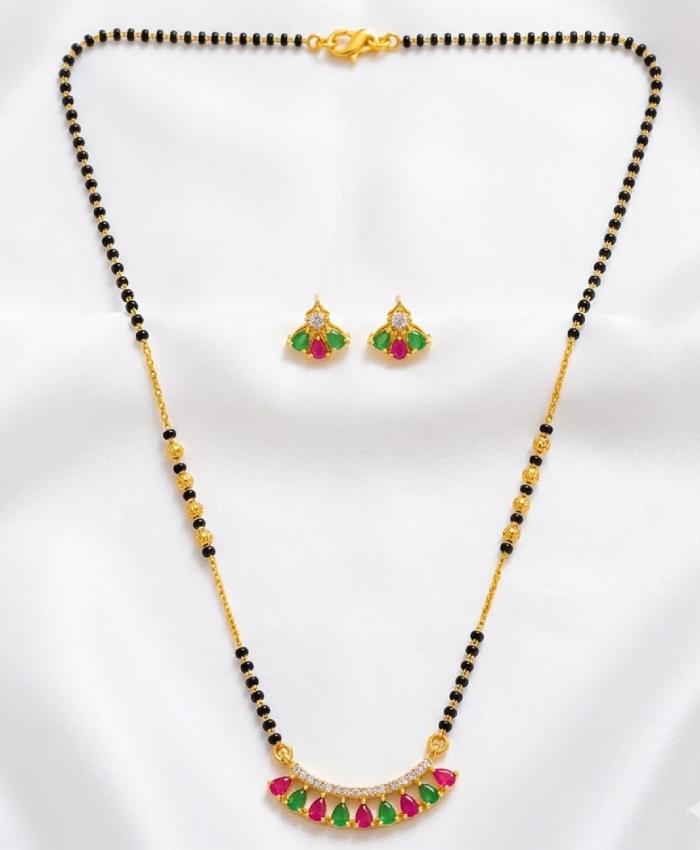 Meherika Rangoli Mangalsutra Jewellery Set