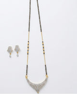 Noir Crescent Sparkle Mangalsutra Set