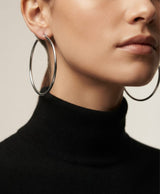 Classic Silver Hoop Earrings