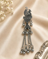 Peacock Motif Dangle Earrings