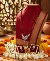 Crystal Layered Mangalsutra Set